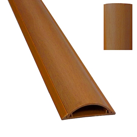 Cable Shield Cord Cover- 1 X 59- Wood Grain